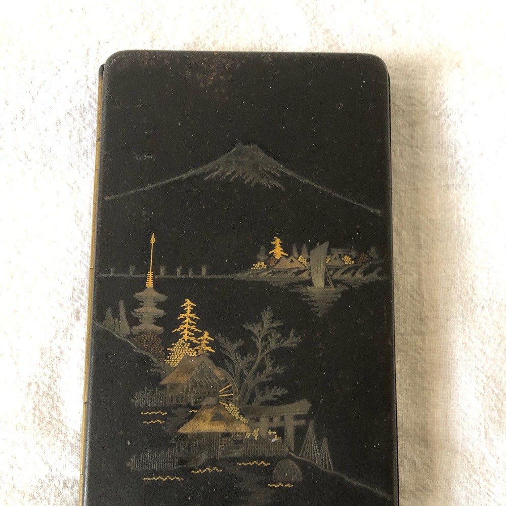 Antique Japanese Komai Cigarette Case